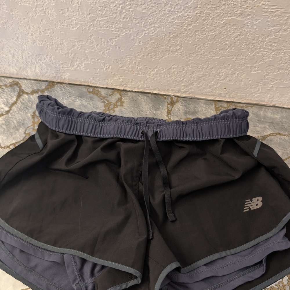 New Balance Black Running Shorts